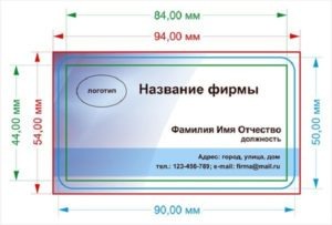 Размер банковской карты