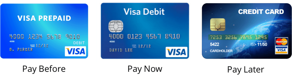 Visa Credit и Visa Debit что это