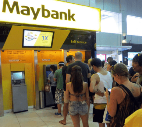 Банкоматы Maybank