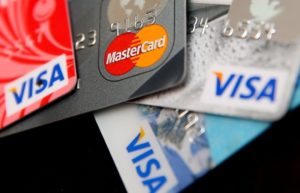 Карты Visa, MasterCard и AmEx