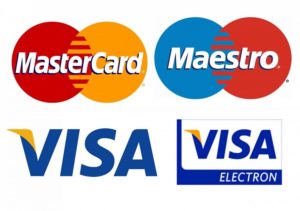 Mastercard, Maestro и Cirrus, Visa, Plus и Plus Alliance