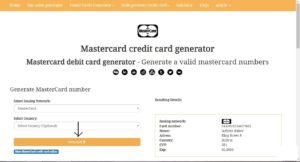 Сгенерированные тестовые фейковые банковские карты не предназначены для платежей