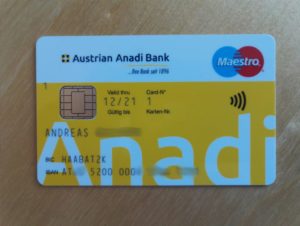 Anadi Bank AG карты