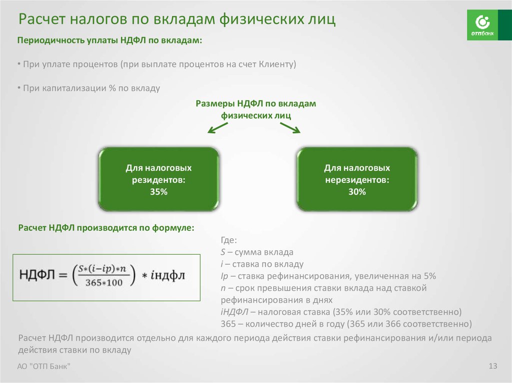 Налог на доход банковская карта
