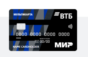 карта мир от втб