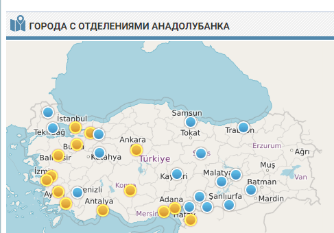 Anadolubank Турция